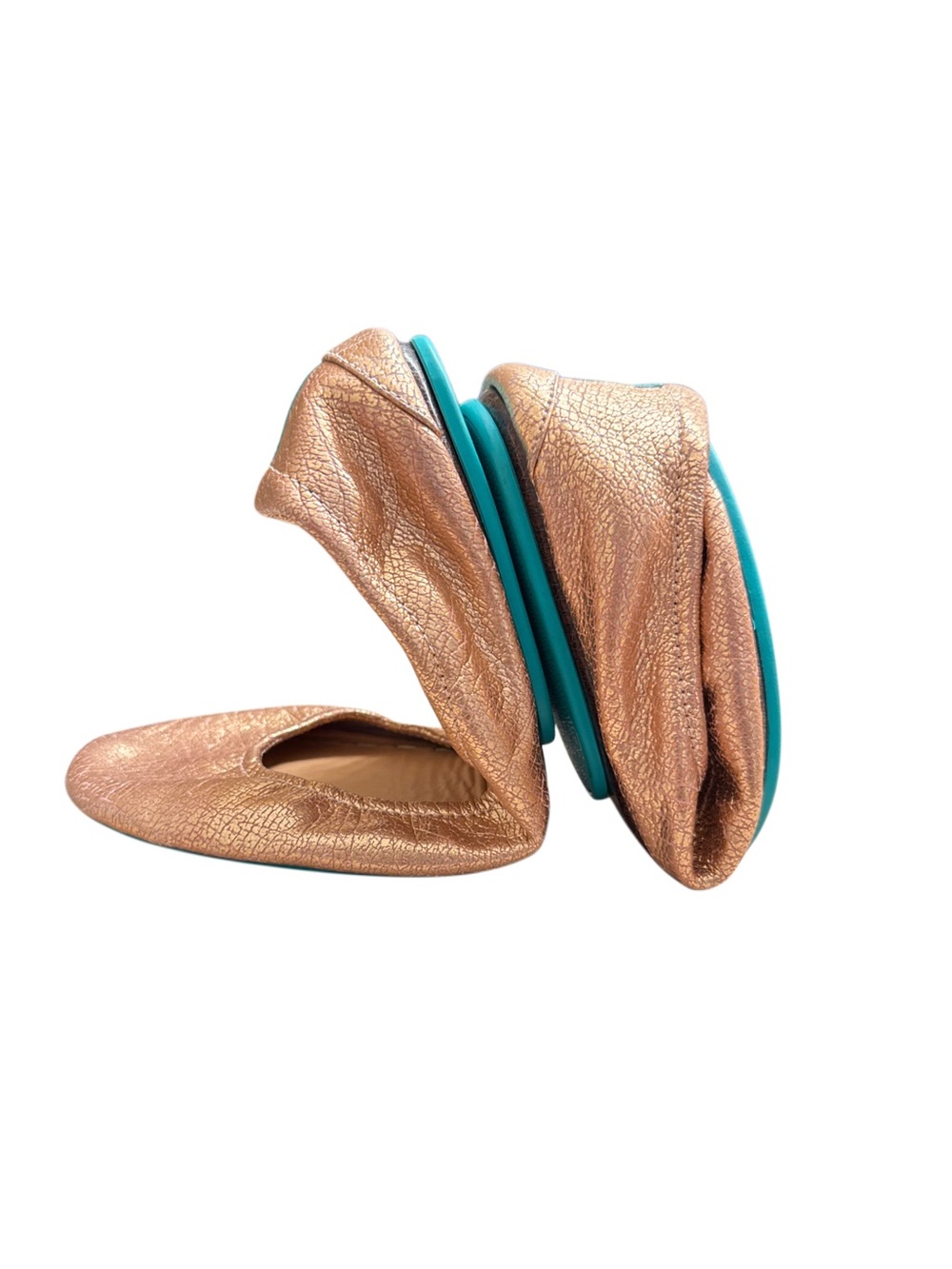 TIEKS GAVRIELI FOLDABLE BALLET FLATS NWOT